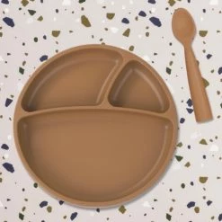 Sevira Kids Vaisselle Enfant Assiette Bébé Compartimentée à Ventouse -Vaisselle et accessoires de cuisine enfant Soldes assiette bebe compartimentee a ventouse 14