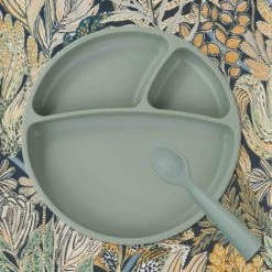 Sevira Kids Vaisselle Enfant Assiette Bébé Compartimentée à Ventouse -Vaisselle et accessoires de cuisine enfant Soldes assiette bebe compartimentee a ventouse 2