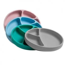 Sevira Kids Vaisselle Enfant Assiette Bébé Compartimentée à Ventouse -Vaisselle et accessoires de cuisine enfant Soldes assiette bebe compartimentee a ventouse 29