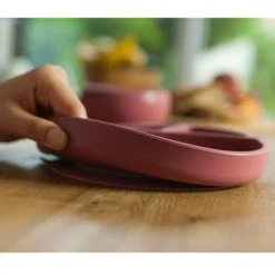 Sevira Kids Vaisselle Enfant Assiette Bébé Compartimentée à Ventouse -Vaisselle et accessoires de cuisine enfant Soldes assiette bebe compartimentee a ventouse 8