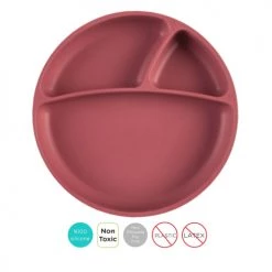 Sevira Kids Vaisselle Enfant Assiette Bébé Compartimentée à Ventouse -Vaisselle et accessoires de cuisine enfant Soldes assiette bebe compartimentee a ventouse 9