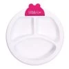 BBluv Vaisselle Enfant Assiette Chauffante à Compartiments Et Ventousée Rose
