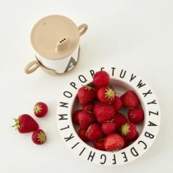 Design Letters Vaisselle Enfant Assiette Creuse Alphabet -Vaisselle et accessoires de cuisine enfant Soldes assiette creuse alphabet 2
