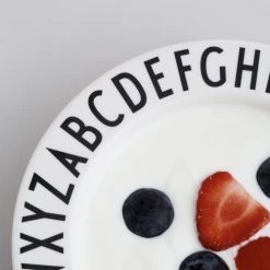Design Letters Vaisselle Enfant Assiette Creuse Alphabet -Vaisselle et accessoires de cuisine enfant Soldes assiette creuse alphabet 3
