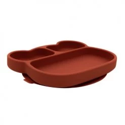 We Might Be Tiny Vaisselle Enfant Assiette En Silicone Ours Brique -Vaisselle et accessoires de cuisine enfant Soldes assiette en silicone ours brique 2