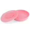 Twistshake Vaisselle Enfant Assiette Plate Rose Pastel