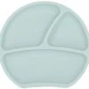 Kindsgut Vaisselle Enfant Assiette Ventouse En Silicone Bleu Aqua