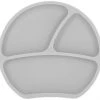 Kindsgut Vaisselle Enfant Assiette Ventouse En Silicone Taupe