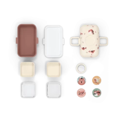 Monbento Gourdes Enfant Et Boîtes à Goûter Bento Pour Enfant Cannelle Fox 0,8L -Vaisselle et accessoires de cuisine enfant Soldes bento pour enfant cannelle fox 0 8l 2