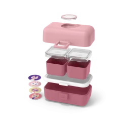 Monbento Gourdes Enfant Et Boîtes à Goûter Bento Pour Enfant Rose Blush 0,8L 10 Monbento Gourdes Enfant Et Boîtes à Goûter Bento Pour Enfant Rose Blush 0,8L -Vaisselle et accessoires de cuisine enfant Soldes bento pour enfant rose blush 0 8l 3