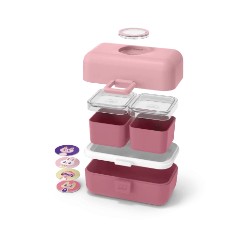 Monbento Gourdes Enfant Et Boîtes à Goûter Bento Pour Enfant Rose Blush 0,8L 5 Monbento Gourdes Enfant Et Boîtes à Goûter Bento Pour Enfant Rose Blush 0,8L – Image 5