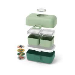 Monbento Gourdes Enfant Et Boîtes à Goûter Bento Pour Enfant Vert Forest 0,8L -Vaisselle et accessoires de cuisine enfant Soldes bento pour enfant vert forest 0 8l 3