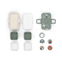 Monbento Gourdes Enfant Et Boîtes à Goûter Bento Pour Enfant Vert Raccoon 0,8L -Vaisselle et accessoires de cuisine enfant Soldes bento pour enfant vert raccoon 0 8l 2