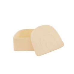 OYOY Living Design Gourdes Enfant Et Boîtes à Goûter Boîte à Déjeuner Rose En Silicone H5x11,5x9,7cm -Vaisselle et accessoires de cuisine enfant Soldes boite a dejeuner beige en silicone h5x11 5x9 7cm 1
