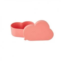 OYOY Living Design Gourdes Enfant Et Boîtes à Goûter Boîte à Déjeuner Rose En Silicone H5x14x9,6cm