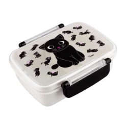 Pylones Gourdes Enfant Et Boîtes à Goûter Boîte à Goûter Chat Noir -Vaisselle et accessoires de cuisine enfant Soldes boite a gouter chat noir 1