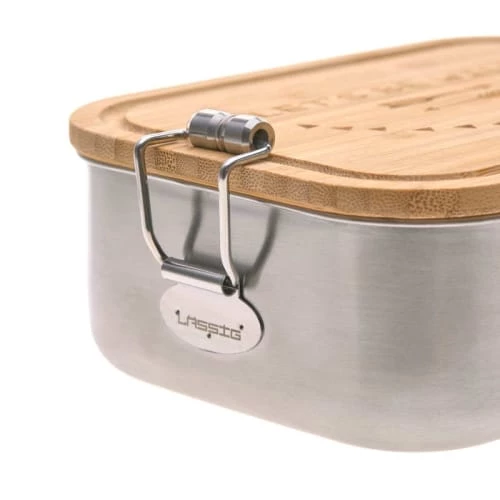 Lassig Gourdes Enfant Et Boîtes à Goûter Boîte à Goûter En Inox Et Bambou Adventure 3 Lassig Gourdes Enfant Et Boîtes à Goûter Boîte à Goûter En Inox Et Bambou Adventure – Image 3