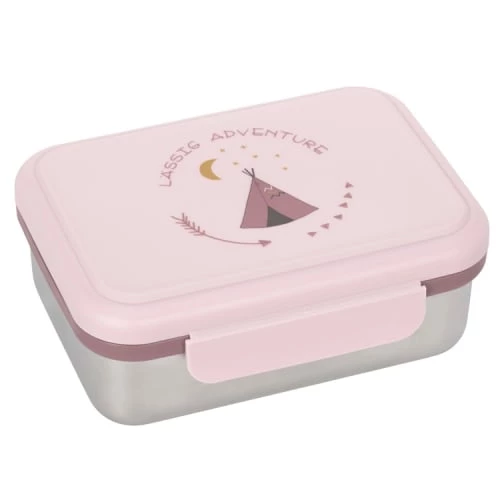 Lassig Gourdes Enfant Et Boîtes à Goûter Boîte à Goûter En Inox Tipi 1 Lassig Gourdes Enfant Et Boîtes à Goûter Boîte à Goûter En Inox Tipi