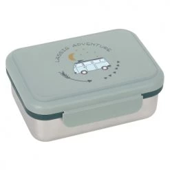 Lassig Gourdes Enfant Et Boîtes à Goûter Boîte à Goûter En Inox Van