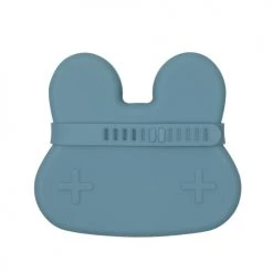 We Might Be Tiny Vaisselle Enfant Boîte à Goûter En Silicone Lapin Bleu -Vaisselle et accessoires de cuisine enfant Soldes boite a gouter en silicone lapin bleu 2