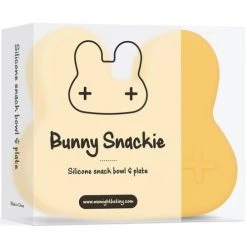We Might Be Tiny Vaisselle Enfant Boîte à Goûter En Silicone Lapin Jaune -Vaisselle et accessoires de cuisine enfant Soldes boite a gouter en silicone lapin jaune 3