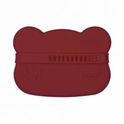 We Might Be Tiny Vaisselle Enfant Boîte à Goûter En Silicone Ours Brique -Vaisselle et accessoires de cuisine enfant Soldes boite a gouter en silicone ours brique 2