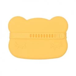 We Might Be Tiny Vaisselle Enfant Boîte à Goûter En Silicone Ours Jaune -Vaisselle et accessoires de cuisine enfant Soldes boite a gouter en silicone ours jaune 2