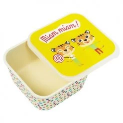 Draeger Paris Gourdes Enfant Et Boîtes à Goûter Boîte À Goûter Petits Tigres -Vaisselle et accessoires de cuisine enfant Soldes boite a gouter petits tigres 4