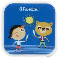 Draeger Paris Gourdes Enfant Et Boîtes à Goûter Boîte À Goûter Pirate -Vaisselle et accessoires de cuisine enfant Soldes boite a gouter pirate 5
