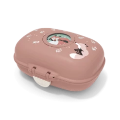 Monbento Gourdes Enfant Et Boîtes à Goûter Boîte à Gouter Pour Enfant Vert Raccoon 0,6L -Vaisselle et accessoires de cuisine enfant Soldes boite a gouter pour enfant cannelle fox 0 6l