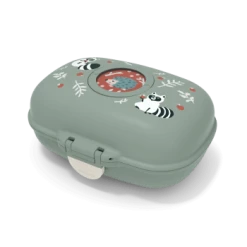 Monbento Gourdes Enfant Et Boîtes à Goûter Boîte à Gouter Pour Enfant Vert Raccoon 0,6L -Vaisselle et accessoires de cuisine enfant Soldes boite a gouter pour enfant vert raccoon 0 6l 3