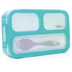 BBluv Gourdes Enfant Et Boîtes à Goûter Boîte à Repas Avec Fourchette, Lunch Box Bento -Vaisselle et accessoires de cuisine enfant Soldes boite a repas avec fourchette lunch box bento 9