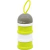 BBluv Gourdes Enfant Et Boîtes à Goûter Boîtes Doseuses Empilables Döse Lime