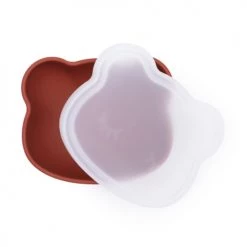 We Might Be Tiny Vaisselle Enfant Bol à Ventouse En Silicone Brique -Vaisselle et accessoires de cuisine enfant Soldes bol a ventouse en silicone brique 2