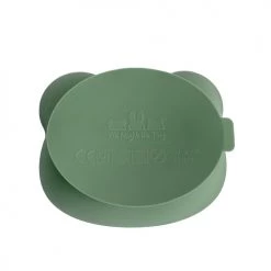 We Might Be Tiny Vaisselle Enfant Bol à Ventouse En Silicone Vert -Vaisselle et accessoires de cuisine enfant Soldes bol a ventouse en silicone vert 3