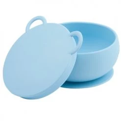 Sevira Kids Vaisselle Enfant Bol Bébé à Ventouse Et Couvercle