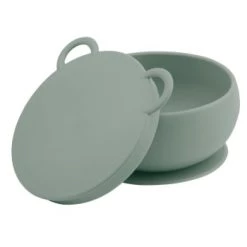 Sevira Kids Vaisselle Enfant Bol Bébé à Ventouse Et Couvercle -Vaisselle et accessoires de cuisine enfant Soldes bol bebe a ventouse et couvercle 41