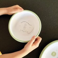 Petit Jour Paris Vaisselle Enfant Bol émail Blanc -Vaisselle et accessoires de cuisine enfant Soldes bol email blanc 4