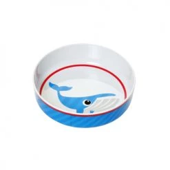 Present Time Vaisselle Enfant Bol Melamine Baleine Melamine Multicolore