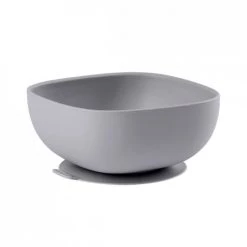 Béaba Vaisselle Enfant Bol Silicone Ventouse Grey -Vaisselle et accessoires de cuisine enfant Soldes bol silicone ventouse grey 3
