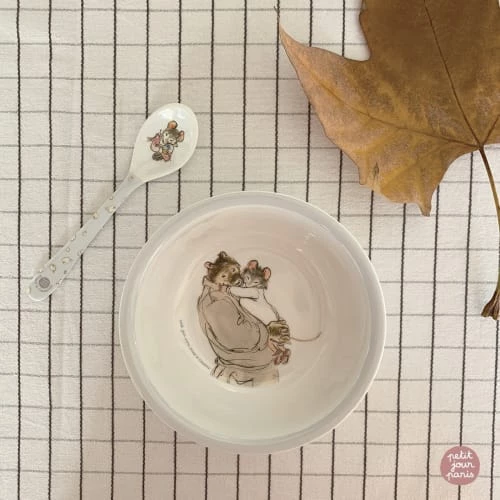 Petit Jour Paris Vaisselle Enfant Bol Ventouse Avec Cuillère Bébé 4 Petit Jour Paris Vaisselle Enfant Bol Ventouse Avec Cuillère Bébé – Image 4