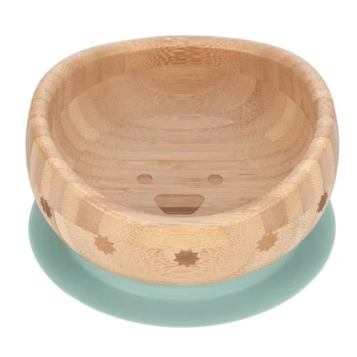 Lassig Vaisselle Enfant Bol Ventousé En Bambou Chien 1 Lassig Vaisselle Enfant Bol Ventousé En Bambou Chien