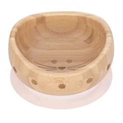 Lassig Vaisselle Enfant Bol Ventousé En Bambou Souris