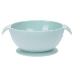 Lassig Vaisselle Enfant Bol Ventousé En Silicone Bleu