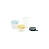 Béaba Accessoires De Cuisine Enfant Coffret 3 Portions Verre 150ml /250ml /400ml
