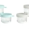 Béaba Accessoires De Cuisine Enfant Coffret 6 Portions Verre 150ml Grey/blue