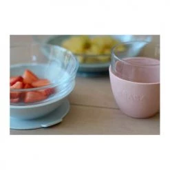 Béaba Vaisselle Enfant Coffret Repas Verre Eucalyptus -Vaisselle et accessoires de cuisine enfant Soldes coffret repas verre eucalyptus 3