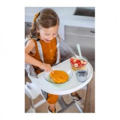 Béaba Vaisselle Enfant Coffret Repas Verre Yellow -Vaisselle et accessoires de cuisine enfant Soldes coffret repas verre yellow 4