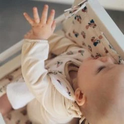 Cocoeko Accessoires De Cuisine Enfant Coussin De Chaise Haute En Coton Bio Poires D'automne -Vaisselle et accessoires de cuisine enfant Soldes coussin de chaise haute en coton bio poires d automne 3