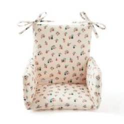 Cocoeko Accessoires De Cuisine Enfant Coussin De Chaise Haute En Coton Bio Poires D'automne -Vaisselle et accessoires de cuisine enfant Soldes coussin de chaise haute en coton bio poires d automne 4